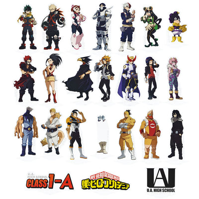 Ichiban Kuji My Hero Academia - Stand Up Again - F Prize - Acrylic Stand - Complete Set of 24