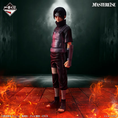 ICHIBAN KUJI NARUTO SHIPPUDEN - RED EYES THAT REFLECT THE SOUL - A PRIZE - UCHIHA ITACHI (ANBU) MASTERLISE