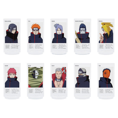 ICHIBAN KUJI NARUTO Shippuden Connected Feelings - H Prize - Acrylic Stand (Complete set 10 Types)