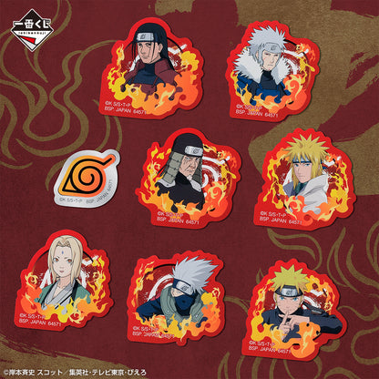 ICHIBAN KUJI NARUTO Shippuden Connected Feelings - I Prize - Sticker Set (Complete set 34 Types)