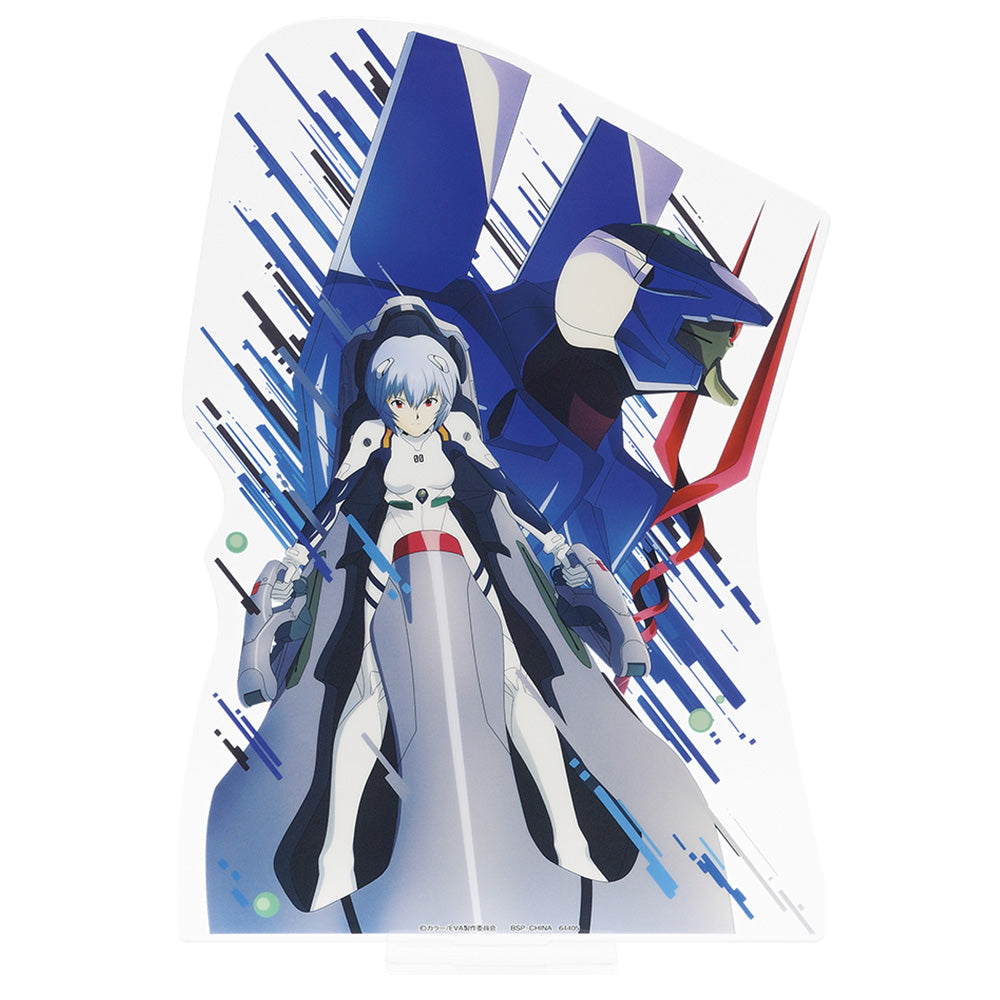 ICHIBAN KUJI NEON GENESIS EVANGELION THE MOVIE AIR/THE END OF EVANGELION - D PRIZE REI AYANAMI BIG ACRYLIC STAND