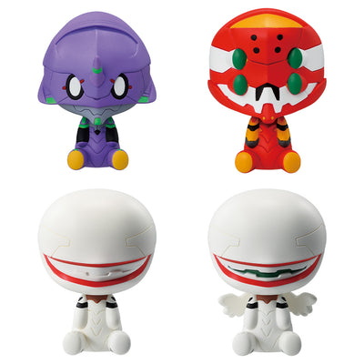 Ichiban Kuji Neon Genesis Evangelion The Movie Air/The End Of Evangelion - F Prize CHOkONOKKO Figure Complete Set Of 4