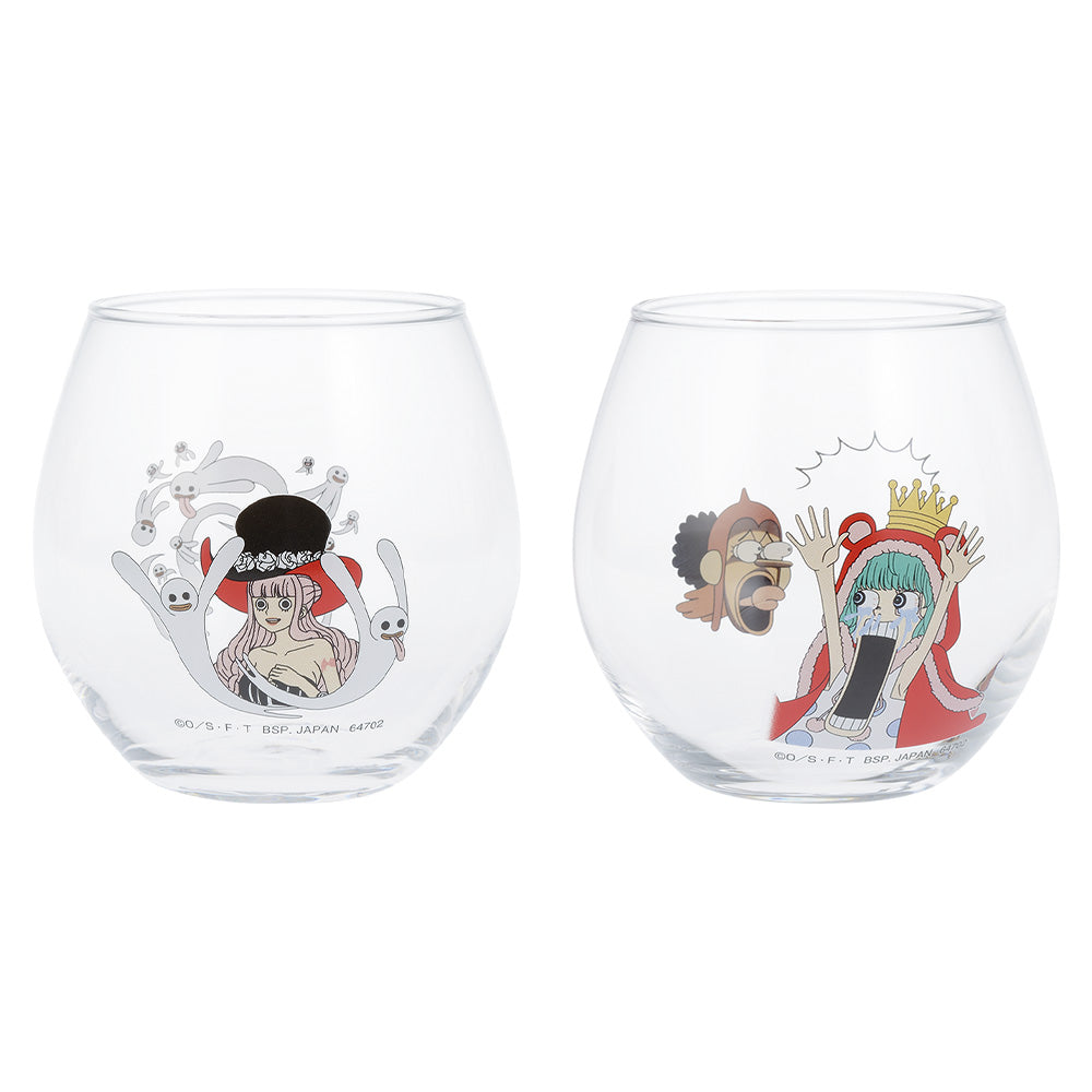 ICHIBAN KUJI ONE PIECE - MEMORY OF HEROINES - E PRIZE - THEATER GLASSES WITH A WIDE BACKGROUND Complete Set 2 Types