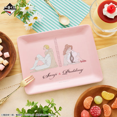 Ichiban Kuji One Piece - Memory Of Heroines - F Prize - Melamine Plate Complete Set 4 Types