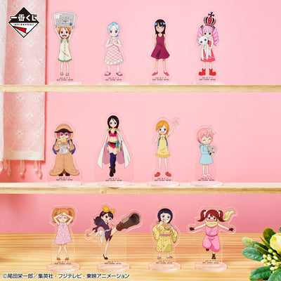 Ichiban Kuji One Piece - Memory Of Heroines - H Prize - Acrylic Stand Complete Set 12 Types