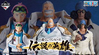 Ichiban Kuji One Piece Legendary Heroes - Prize G - Clear File & Sticker Set