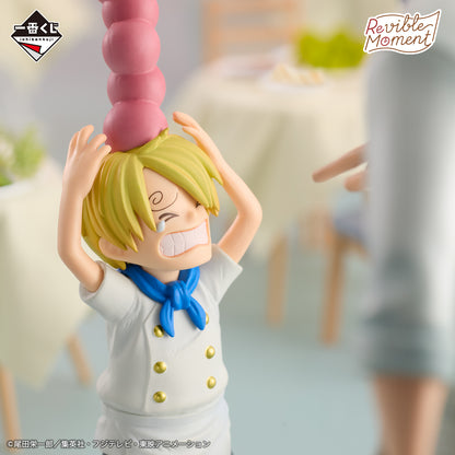 ICHIBAN KUJI ONE PIECE ROAD TO DAWN - THE PATH TO ADVENTURE - D PRIZE - REVIBLE MOMENT SANJI & ZEFF