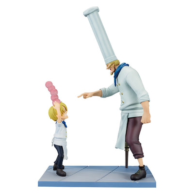 Ichiban Kuji One Piece Road to Dawn - The Path to Adventure - D Prize - Revible Moment Sanji & Zeff