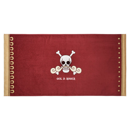 ICHIBAN KUJI ONE PIECE ROGER PIRATES LEGENDARY PIRATES - F PRIZE ROGER PIRATES BIG TOWEL