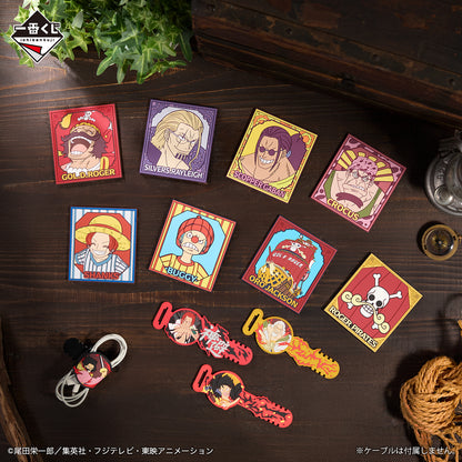 ICHIBAN KUJI ONE PIECE ROGER PIRATES LEGENDARY PIRATES - J PRIZE RUBBER ASSORTMENT COMPLETE SET OF 12 TYPES
