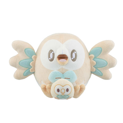 Ichiban Kuji Pokemon Peaceful Place A Moment of Peace - D Prize Rowlet Stuffed Toy