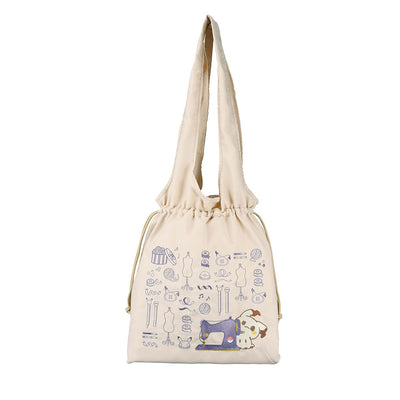 Ichiban Kuji Pokemon Peaceful Place A Moment of Peace - E Prize Embroidered Tote Bag Mimikyu