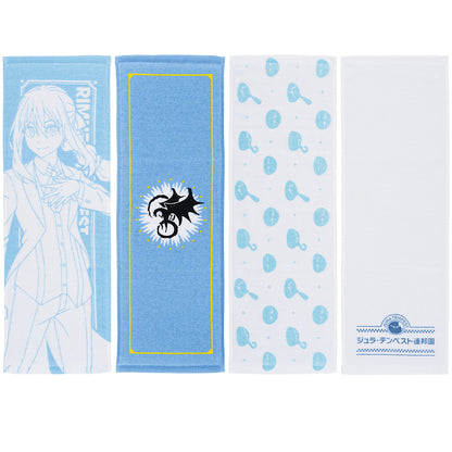 ICHIBAN KUJI That Time I Got Reincarnated as a Slime - JURA TEMPEST FEDERATION'S OPENING FESTIVAL - D PRIZE - DESIGN TOWEL Complete Set 4 Types