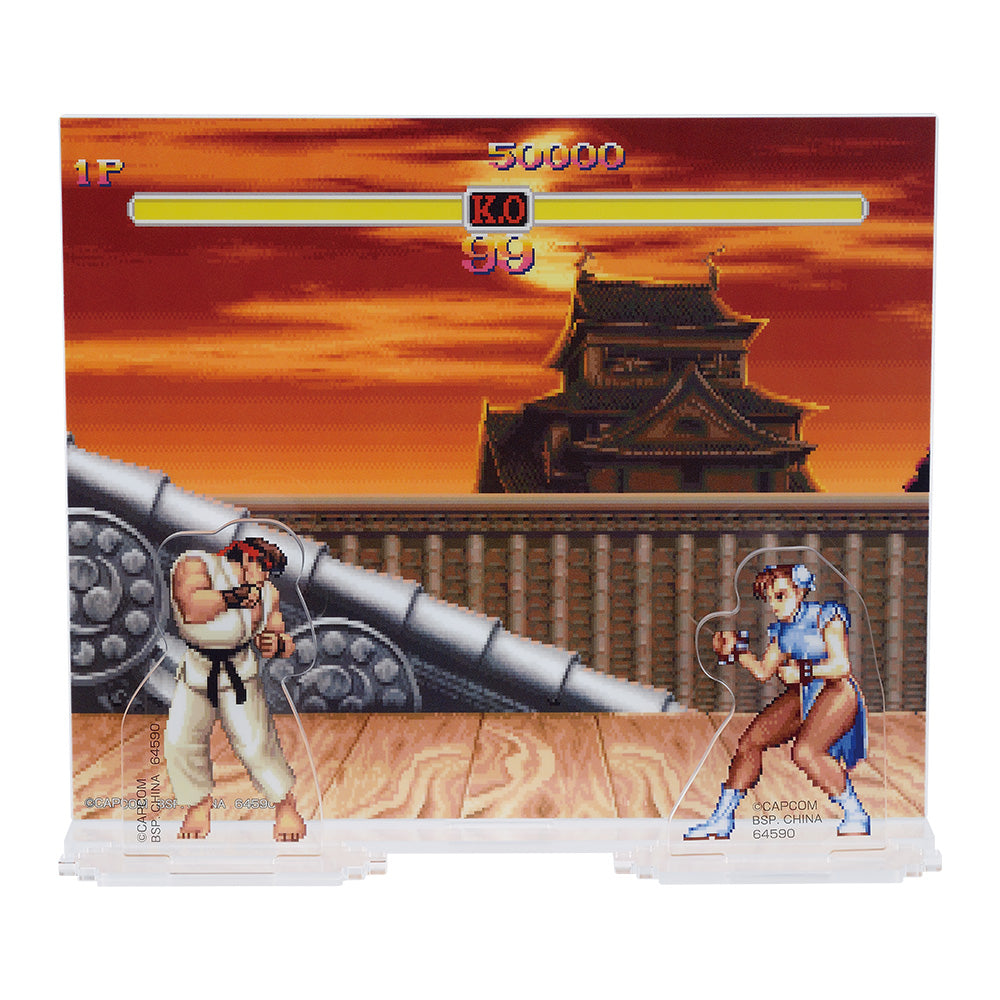 ICHIBAN KUJI STREET FIGHTER - B PRIZE ACRYLIC STAND SET