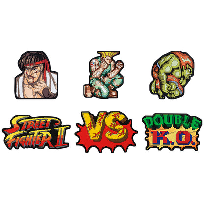 ICHIBAN KUJI STREET FIGHTER - E PRIZE RUBBER COASTER COMPLETE SET OF 6 TYPES