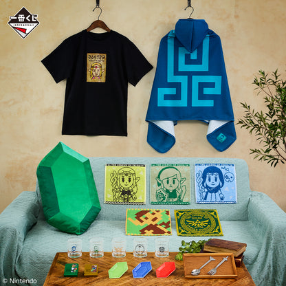 ICHIBAN KUJI THE LEGEND OF ZELDA - BORROWED THINGS FROM HYRULE - B PRIZE - PRINCESS ZELDA WANTED T-SHIRT