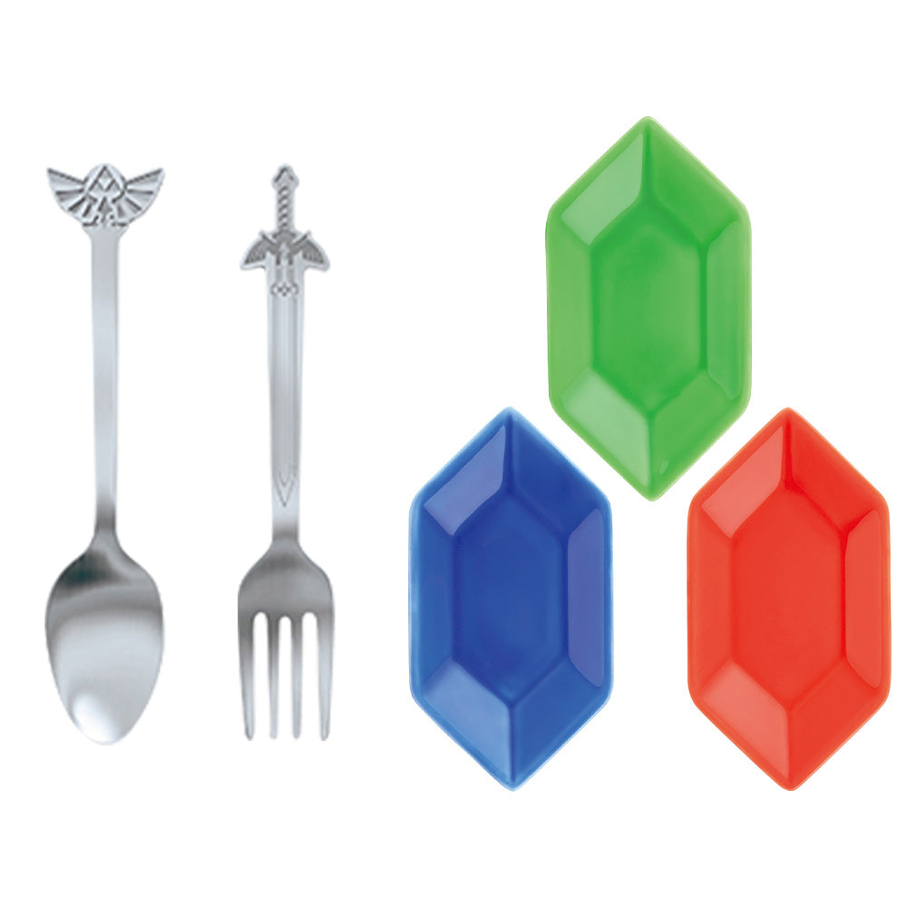 ICHIBAN KUJI THE LEGEND OF ZELDA - BORROWED THINGS FROM HYRULE - D PRIZE - TABLEWARE Complete Set 5 Types