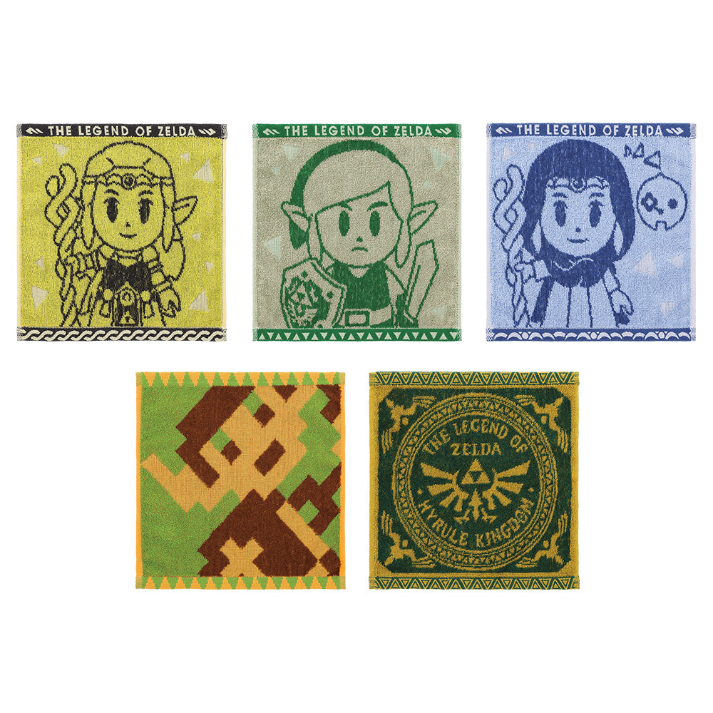 ICHIBAN KUJI THE LEGEND OF ZELDA - BORROWED THINGS FROM HYRULE - E PRIZE - HAND TOWEL Complete Set 5 Types