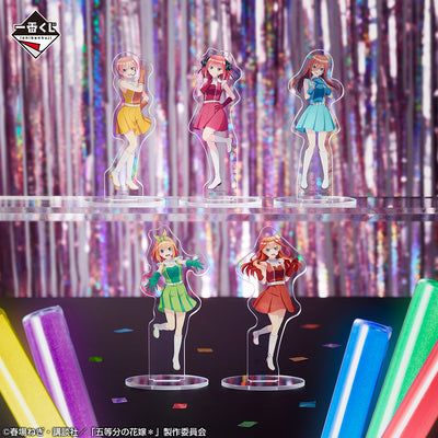 Ichiban Kuji The Quintessential Quintuplets - Memorial Collections - G Prize - Acrylic Stand Complete Set 10 Types