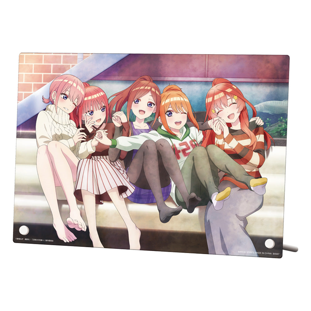 ICHIBAN KUJI THE QUINTESSENTIAL QUINTUPLETS - MEMORIAL COLLECTIONS - LAST ONE PRIZE - MEMORIAL ACRYLIC BOARD