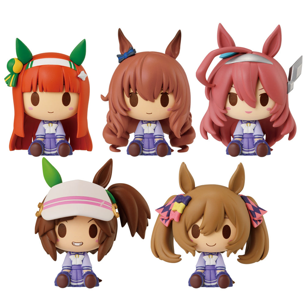 ICHIBAN KUJI UMA MUSUME PRETTY DERBY - 10TH EDITION - E PRIZE - CHOCOKKO Complete Set 5 Types