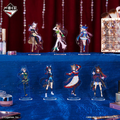 Ichiban Kuji Uma Musume Pretty Derby - 10TH Edition - G Prize - Acrylic Stand Complete Set 7 Types