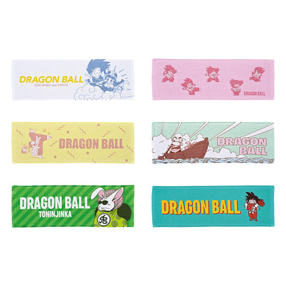 ICHIBAN KUJI DRAGON BALL EX GOKU TRAINING EDITION - I PRIZE LONG TOWELS COMPLETE SET OF 6 TYPES