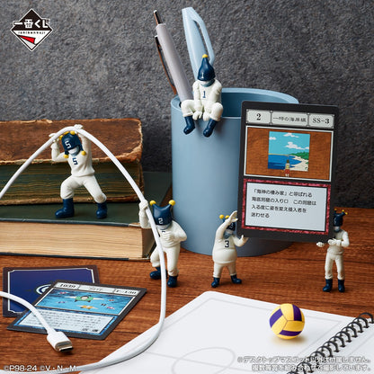 ICHIBAN KUJI HUNTER X HUNTER - GREED ISLAND - F PRIZE - RAZOR AND THE 14 DEVILS DESKTOP MASCOT Complete Set 4 Types
