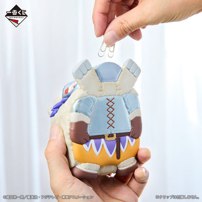 ICHIBAN KUJI ONE PIECE - THE GREATEST BATTLE - TO THE GREAT ROUTE - E PRIZE - WAPOL'S BAKU BAKU CLIP HOLDER