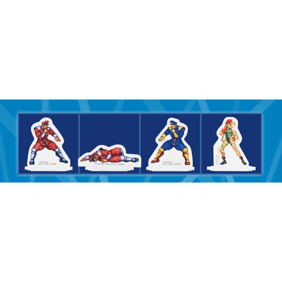 ICHIBAN KUJI STREET FIGHTER - G PRIZE ACRYLIC STAND COLLECTION