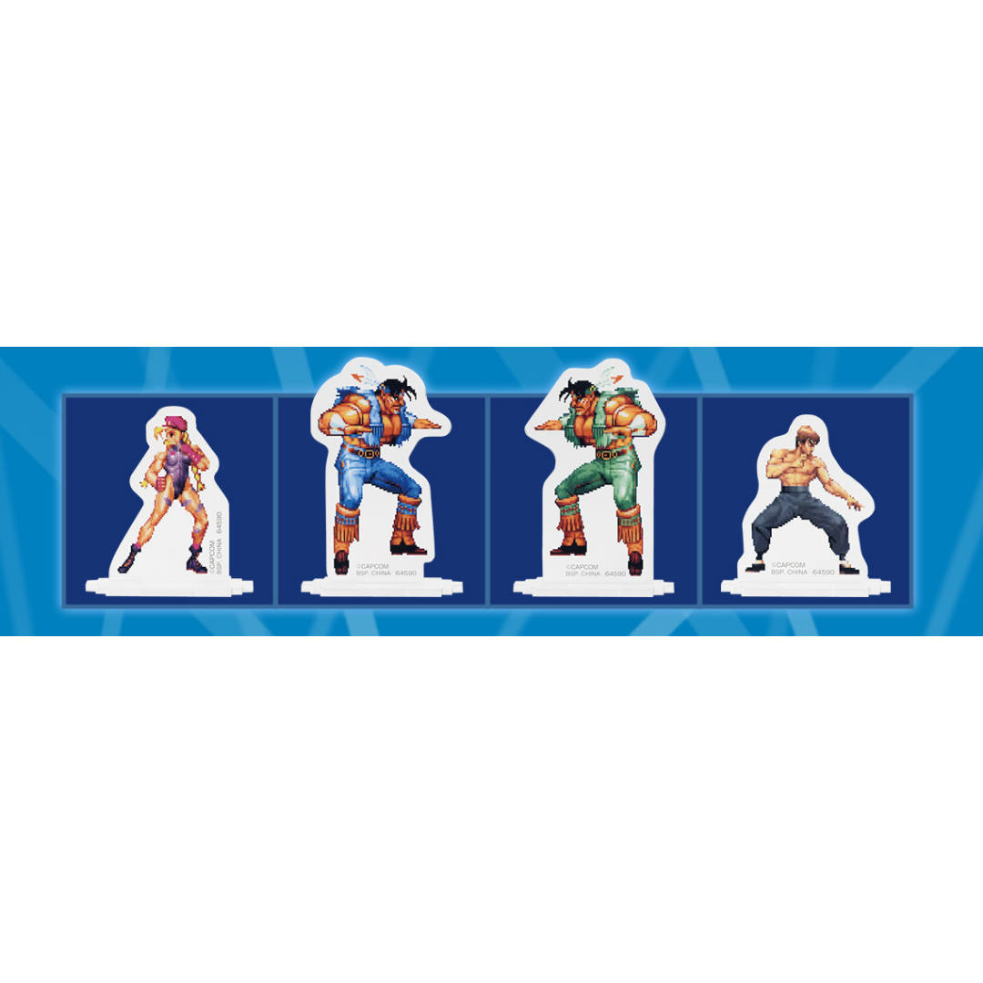 ICHIBAN KUJI STREET FIGHTER - G PRIZE ACRYLIC STAND COLLECTION