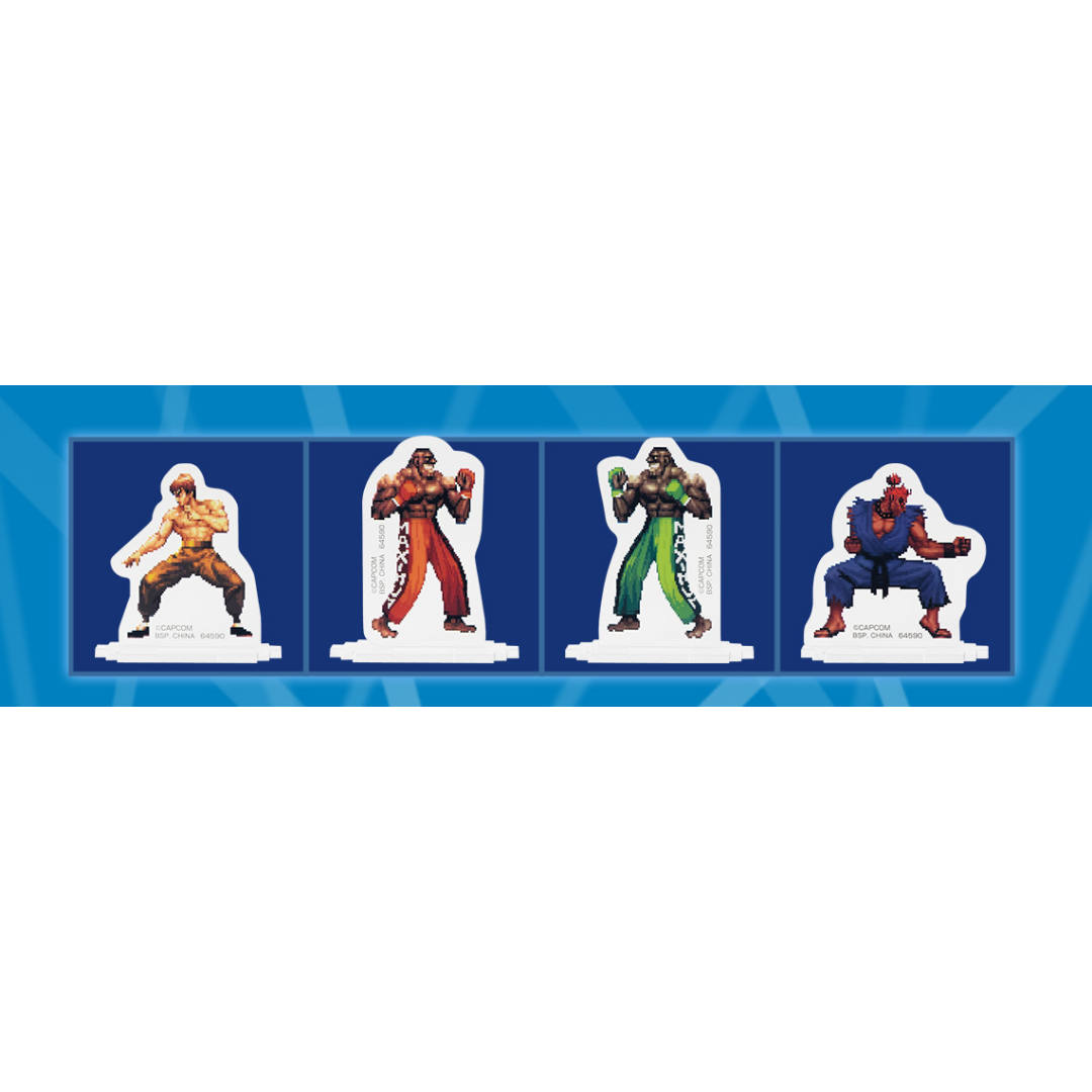 ICHIBAN KUJI STREET FIGHTER - G PRIZE ACRYLIC STAND COLLECTION
