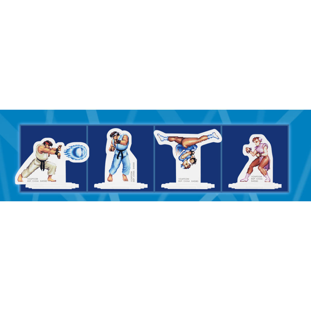 ICHIBAN KUJI STREET FIGHTER - G PRIZE ACRYLIC STAND COLLECTION
