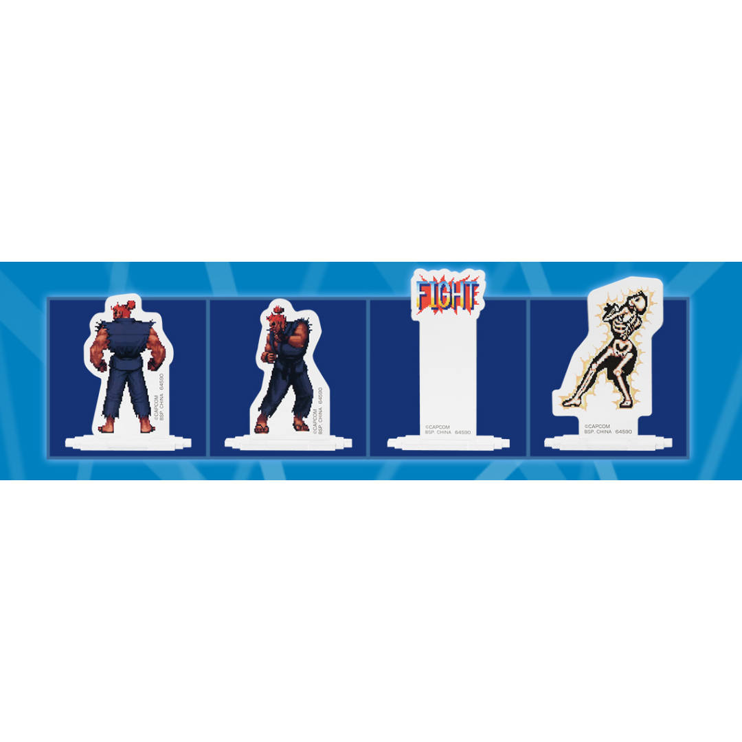 ICHIBAN KUJI STREET FIGHTER - G PRIZE ACRYLIC STAND COLLECTION