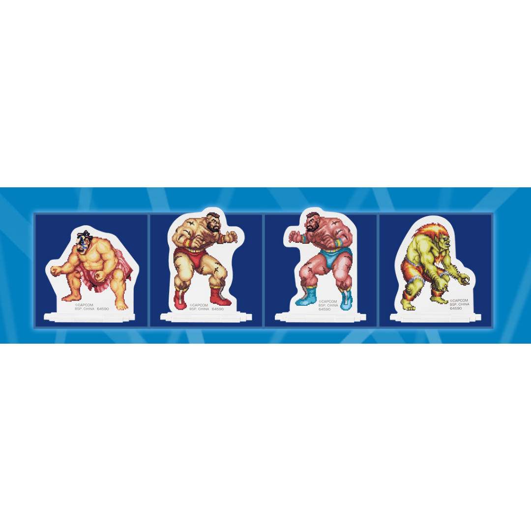 ICHIBAN KUJI STREET FIGHTER - G PRIZE ACRYLIC STAND COLLECTION
