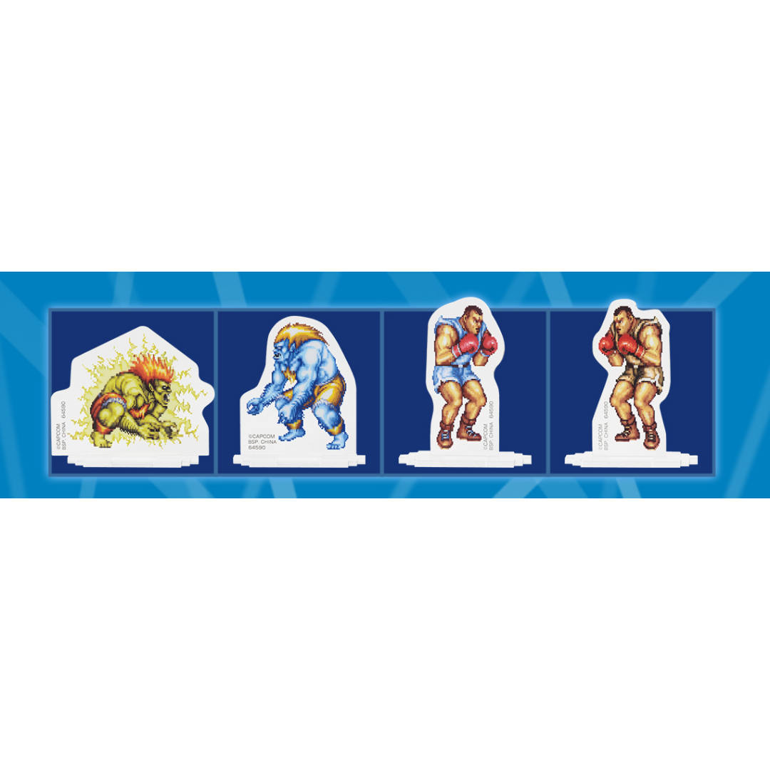 ICHIBAN KUJI STREET FIGHTER - G PRIZE ACRYLIC STAND COLLECTION