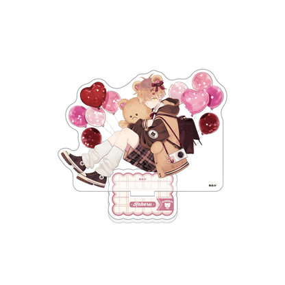 I Cannot Reach You - Original Illustration Acrylic Stand Character Teddy Bear (2 Types) [Pre-order Jul 2026] (Copy)