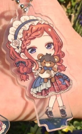 Hiko Kuji The Quintessential Quintuplets - I Prize Deformed Clear Keychain Complete Set of 5 Types