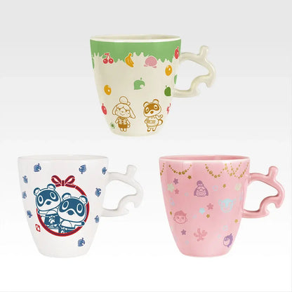 Ichiban Kuji Animal Crossing: Welcome Back! Happy Memories - C Prize Very Cute Mugs Complete Set of 3 Types