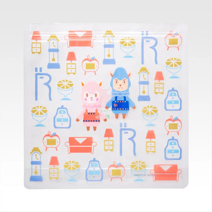Ichiban Kuji Animal Crossing: Welcome Back! Happy Memories - F Prize Zipper Bag Complete Set of 8 Types