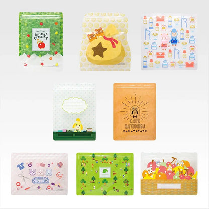 Ichiban Kuji Animal Crossing: Welcome Back! Happy Memories - F Prize Zipper Bag Complete Set of 8 Types
