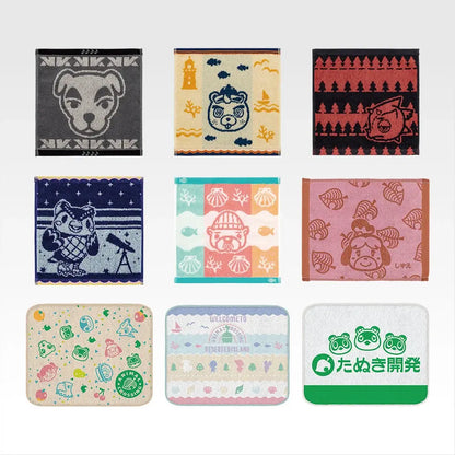 Ichiban Kuji Animal Crossing: Welcome Back! Happy Memories - G Prize Hand Towel Complete Set of 9 Types