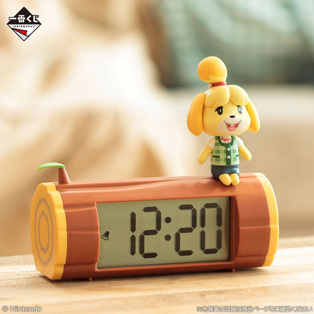 Ichiban Kuji Animal Crossing: Welcome Back! Happy Memories - Last One Prize Relaxing And Carefree Desk Clock