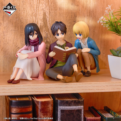 Ichiban Kuji Attack on Titan Rumbling A PRIZE Eren, Mikasa