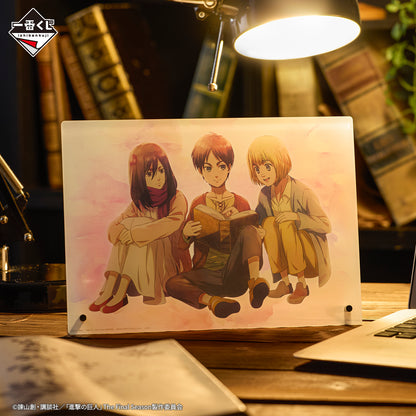 Ichiban Kuji Attack on Titan - Rumbling - D Prize - Acrylic Board - The World Outside the Walls