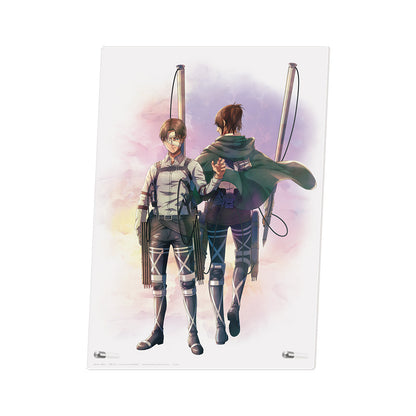 Ichiban Kuji Attack on Titan - Rumbling - E Prize - Acrylic Board - Offer Your Heart