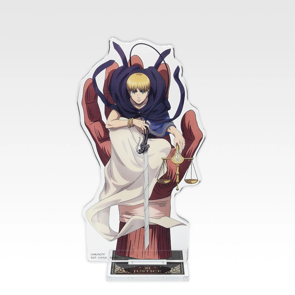 Ichiban Kuji Attack on Titan Choices and Consequences - I Prize Acrylic Stand Selection and Result Complete Set of 5 Types