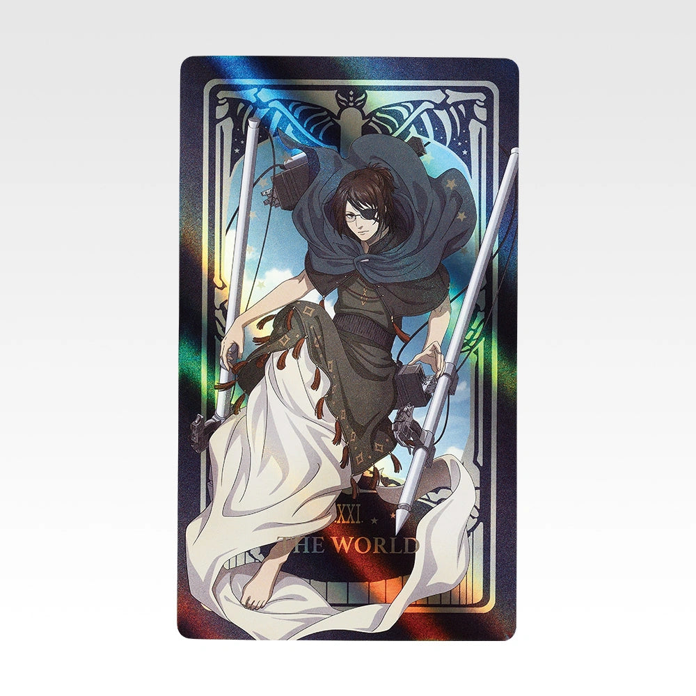 Ichiban Kuji Attack on Titan Choices and Consequences - J Prize Hologram Card Selection and Result Complete Set of 5 Types