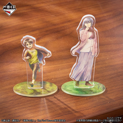 Ichiban Kuji Attack on Titan Each Person's Determination - E Prize Acrylic Stand (5 Types)