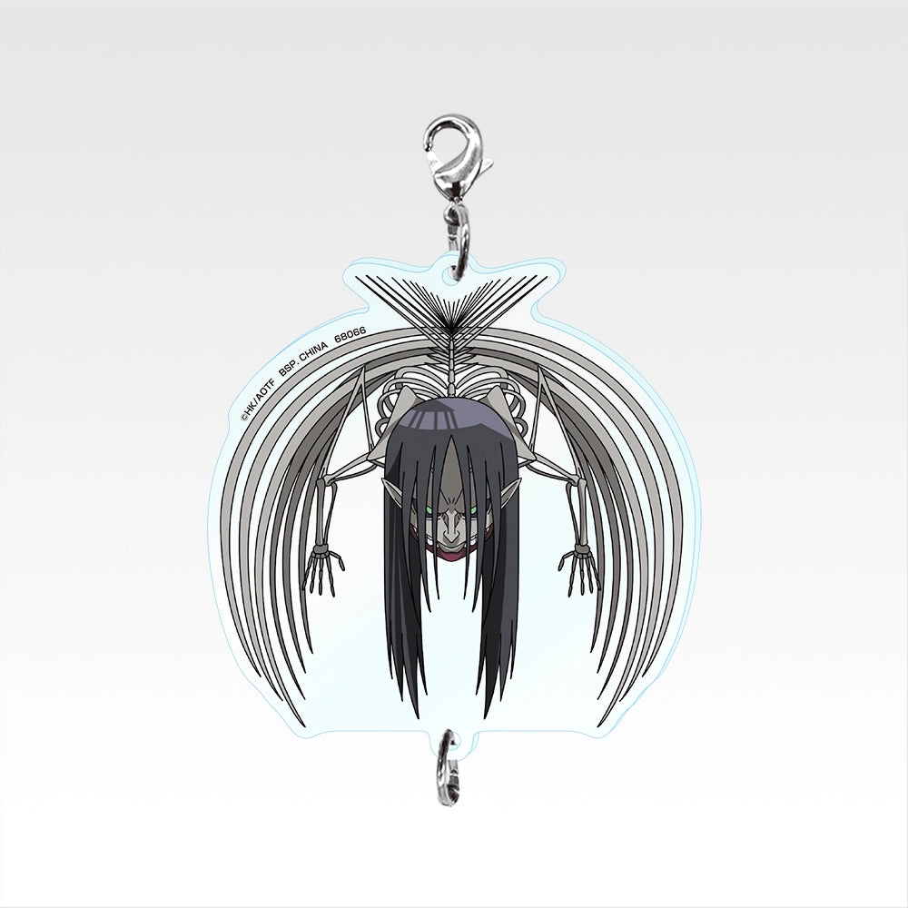 Ichiban Kuji Attack on Titan Each Person's Determination - F Prize Connectable Acrylic Charms Complete Set of 8 Types